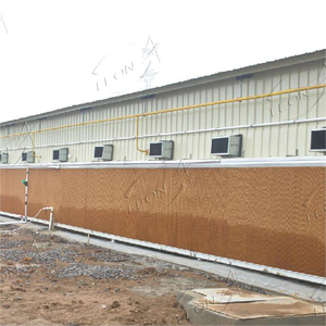 Almohadilla de enfriamiento por evaporación de bajo precio con marco de PVC para granja avícola e invernadero - Product Image 4