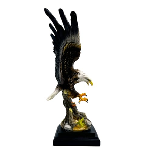 Escultura de Resina 3D de Águila Calva de Tamaño Real, Estatua Realista de Águila Americana, Decoración para Oficina, Vestíbulo de Hotel - Product Image 3