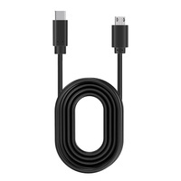 Kabel Data Type-C ke Micro USB untuk Ponsel Android dengan Fungsi OTG Pengisian Cepat Transfer Data