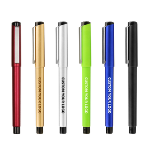 Bolígrafos de gel lisos de 0,5mm personalizables, colores brillantes de uso comercial neutro para promoción de publicidad de oficina, diseño de moda clásico - Product Image 4