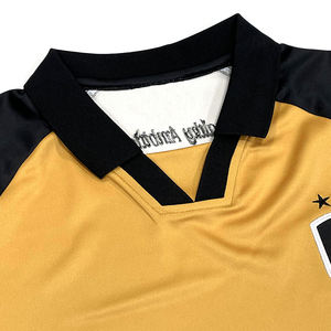 Camisetas de fútbol OEM sublimación personalizada bordado Logo diseño Vintage Retro fútbol Jersey - Product Image 4