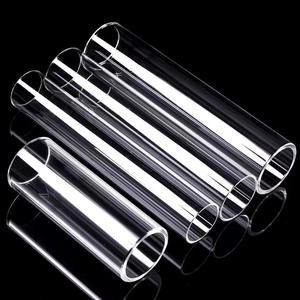 Пользовательские высокой чистоты кварцевого стекла трубки печи температура нагревательная трубка - Product Image 6