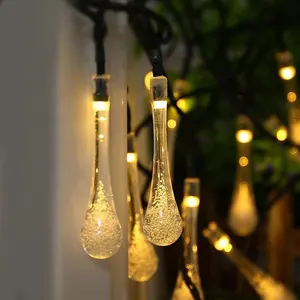 Design moderno al di fuori terra recinzione decorazioni di illuminazione di sicurezza esterna impermeabile luci della stringa di luce solare del giardino paesaggio