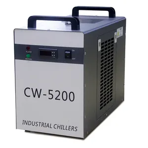 Industriële Water Chiller Cw 5200 Lasersnijden Water Chiller Koeler Systeem Voor Cnc Laser Graveur Laser Glazen Buis