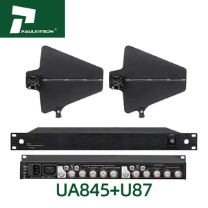 Paulkitson Antena Sistema De Distribuição UA845U87 <span class=keywords><strong>5</strong></span> Canais UHF 450-970mhz Antenas De Sinal RF Microfone Sem Fio Amplificador De Sinal - Product Image 1