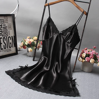 SWD Grosir 5 Potong Set Piyama Sutra Satin Berenda Lembut Ukuran Besar, Baju Tidur Pendek Tipis Ringan untuk di Rumah