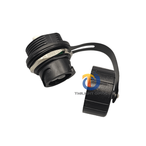 Conector De Fibra Óptica A Prova DAagua ODVA LC APC Duplex Bulkhead Adaptador Externo IP67 Para Rede FTTH FTTA RRU BBU - Product Image 6