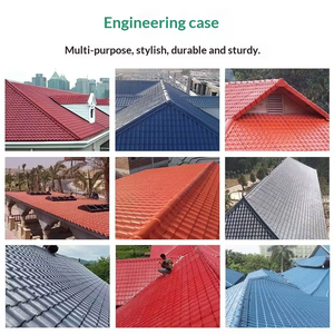 Tuiles de toit en résine synthétique ASA espagnoles NOVI faciles à installer, ignifuges, résistantes à la chaleur et imperméables pour les toitures de villas et commerciales - Product Image 5