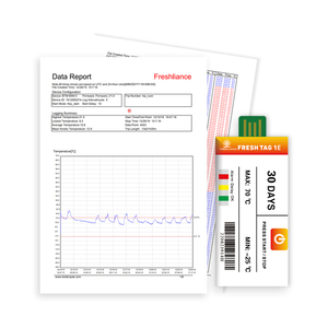 2025 뜨거운 판매 방수 IP67 온도 데이터 로거 PDF 및 CSV 보고서 - Product Image 3