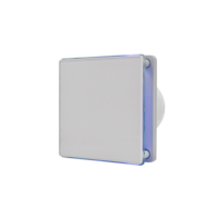 Ventilateur d'extraction silencieux en plastique de 6 pouces pour salle de bain, mural, à roulement à billes, haute puissance, axial, contrôlé par application, pour cuisine, IPX4 90