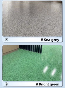 Résine époxy auto-nivelante imperméable, revêtement liquide coloré au sable pour sols en béton, application au pinceau - Product Image 4