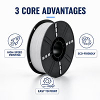 Filament PETG Becreative 1,75 mm 1 kg Haute résistance Faible odeur Filament d'imprimante 3D pour imprimante 3D FDM / stylo 3D Précision dimensionnelle