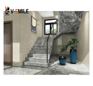 Pierre naturelle <span class=keywords><strong>Borland</strong></span> marbre gris marbre bleu pour carreaux de sol marbre fond mur escalier - Product Image 2