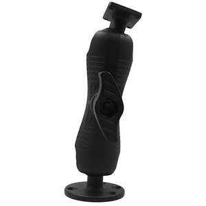 Support de moniteur pivotant pour détecteur de poissons 2,25'' avec rotule de taille D 2,25'' et bras double articulé court de 21 cm pour bateau marin - Product Image 2