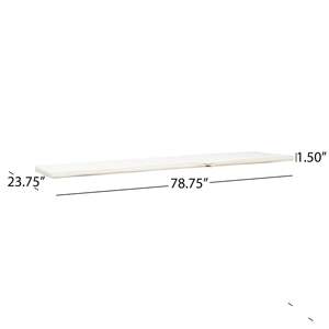 Cojín Rectangular para Tumbona de Exterior Db NADINE, Color Sólido, Extraíble, Lavable, para Uso en Todas las Estaciones - Product Image 3