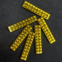WZ10014 2x10 Trous 8*40*5mm 50g/59pcs 500G/Sac Briques de Construction Universelles Micro Diamant Nano Petites Particules Jouets pour Enfants
