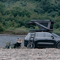 Tenda Atap Mobil Ringan Berbahan Aluminium ADA OVERLAND untuk Truk, Tahan Air, Tahan Angin, Glamping Keluarga, Camper Mobil