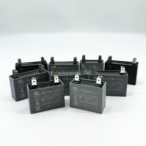 <span class=keywords><strong>Cbb61</strong></span> 1,5 Uf 2,5 UF 3,5 UF <span class=keywords><strong>300vac</strong></span> 450V Mesa de pie de techo Precio de escape Condensador de ventilador eléctrico Sh - Product Image 3
