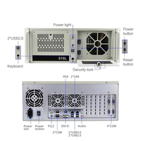 Châssis de serveur industriel 4U (prend en charge les cartes mères ATX de 12e génération I5/i7) Châssis de PC industriel de qualité serveur en rack en stock