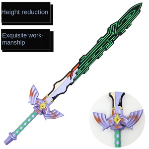 Runes <span class=keywords><strong>Master</strong></span> <span class=keywords><strong>Sword</strong></span> <span class=keywords><strong>Zelda</strong></span> phá hủy Thanh Kiếm đồ chơi chống đỡ PU mềm cao su trẻ em mô hình trò chơi thanh kiếm - Product Image 2