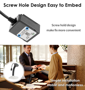 High-Speed Fixed Passport Reader-Supports PDF417 QR Code DataMatrix USB/RS232 <strong>Interface</strong> 200 Scans/sec Stock Automatic Gate - Product Image 4