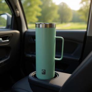 Gobelet isotherme en acier inoxydable Cupofe 550 ml avec poignée, tasse de voiture portable, mug de voyage isolé - Product Image 3