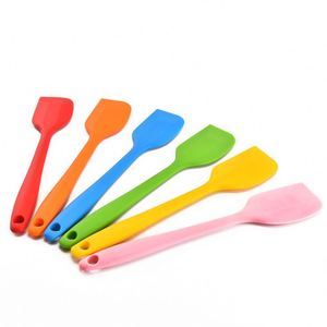 Hot Selling Integrated Translucent Large Size Gel Cake Scraper <b>Silicone</b> Spatula - Product Image 3