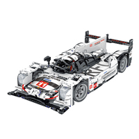 2026 Mork 022012 Techol Serie de Modelos de Juguetes para Niños, Coche de Carreras MOC, Sets de Bloques de Construcción Híbridos para Ensamblar