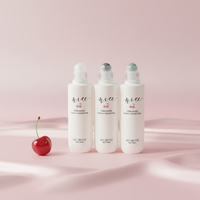 Flacon roll-on en verre de 10 ml avec couvercle, mini flacon portable pour parfum et huiles essentielles, design unique pour l'emballage cosmétique