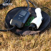Cargador Portátil para Vehículos Eléctricos de 7kW 11kW CA 32A Tipo 2 con Cable de 5m, Corriente Ajustable, EVSE para Suministro al por Mayor OEM