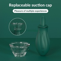 OEM Schneller Orgasmus Luftsaug-Vibrator mit Realistischer Zunge, Vibrierender Zungenstimulator, Erotikspielzeug für Frauen