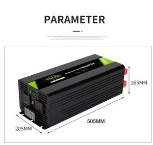 Recién llegado, inversor de 48 voltios, inversor de onda sinusoidal pura de <span class=keywords><strong>6000</strong></span> vatios, convertidor de 48 V CC a 230V CA - Product Image 3