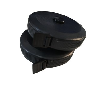 Cinta métrica autoenrollable de 1.5 m con carcasa de plástico, retorno automático, botón de bloqueo, cinta métrica para ropa y cuerpo. - Product Image 3