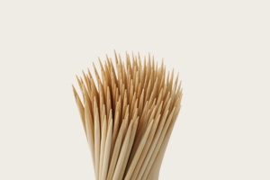 Bâtons de brochettes en bambou en gros-Bâtons de barbecue solides et biodégradables en vrac - Product Image 4