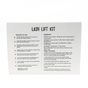 Fabricante OEM profesional nutritivo Lash Lift Pad Premium rizador <span class=keywords><strong>de</strong></span> <span class=keywords><strong>pestañas</strong></span> tinte completo cuidado posterior - Product Image 5