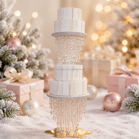 Vases dorés de mariage, centres de table, supports à fleurs en cristal, chandeliers, vases à fleurs pour tables de réception, décoration de fête et de maison
