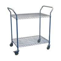Chariot à étagères en acier inoxydable pour salle blanche, chariot à fils électroniques, chariot ESD