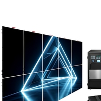 Système de panneaux modulaires d'affichage vidéo LED couleur pour la publicité sur scène et les expositions