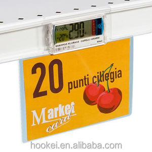 Proveedor de China, diseño gratuito, etiquetas de precio, Soporte de etiquetas, venta al por mayor, estantes de etiquetas acrílicas personalizadas para estantes de supermercado - Product Image 2