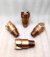 Mèche pdc de taille différente pour le forage de puits d'eau Mèche de traînée Pdc avec 3 lames Mèches de forage pour puits