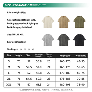 Camiseta Retro de Primavera para Hombre con Estampado Batik y Efecto Desgastado, Estilo Urbano Lavado, de Manga Corta con Cuello Reducido y Corte Holgado de Tendencia - Product Image 6