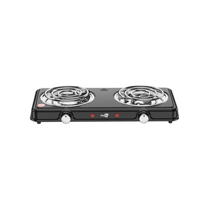 <span class=keywords><strong>Plaque</strong></span> <span class=keywords><strong>chauffante</strong></span> électrique à température réglable, double serpentin, pour cuisson rapide - Product Image 4