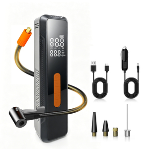 <span class=keywords><strong>Pompe</strong></span> à air sans fil 12V CC 150 PSI, gonfleur de pneus, compresseur d'air portable ABS, fonction de banque d'alimentation pour voiture, <span class=keywords><strong>vélo</strong></span>, moto, ballon - Product Image 1