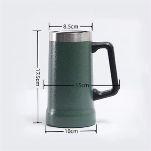 Promotional Custom 304 Stainless Steel Coffee <b>Mug</b> with Handle Business Gift <b>Large</b> Capacity Cup Logo - Product Image 3