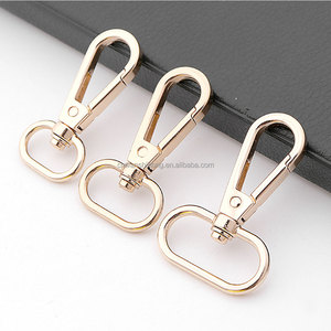 Mosquetón giratorio de metal duradero con gancho de langosta de aleación para cuero, plástico, hebillas para perros, correas de bolsos, herrajes para bolsos, cinturones de equipaje - Product Image 1
