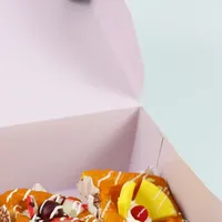 Cajas de Donuts Coloridas para Fiestas Infantiles con Donuts Mochi y Galletas