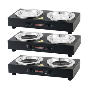 Airuisi Commercial Stainless Steel Automatic Coffee Brewer Energy-Efficient Double Coffee <b>Stove</b> for Hotels Restaurants - Product Image 2