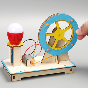 Generador <span class=keywords><strong>de</strong></span> madera manual para experimentos científicos, tecnología científica para estudiantes, pequeño invento creativo para niños, manualidades DIY - Product Image 5