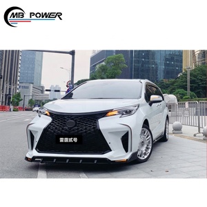 ชุดแต่งรถสไตล์สปอร์ตสำหรับ <span class=keywords><strong>Toyota</strong></span> Sienna 2021 2022 PP กันชนหน้าอุปกรณ์แต่งรถยนต์ - Product Image 2
