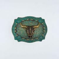 Ceinture en cuir PU style western avec boucle en alliage, motif cheval et gravure florale, haute qualité, style bohème vintage